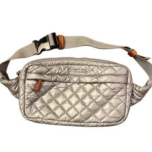 MZ Wallace Metallic Quilted Bag